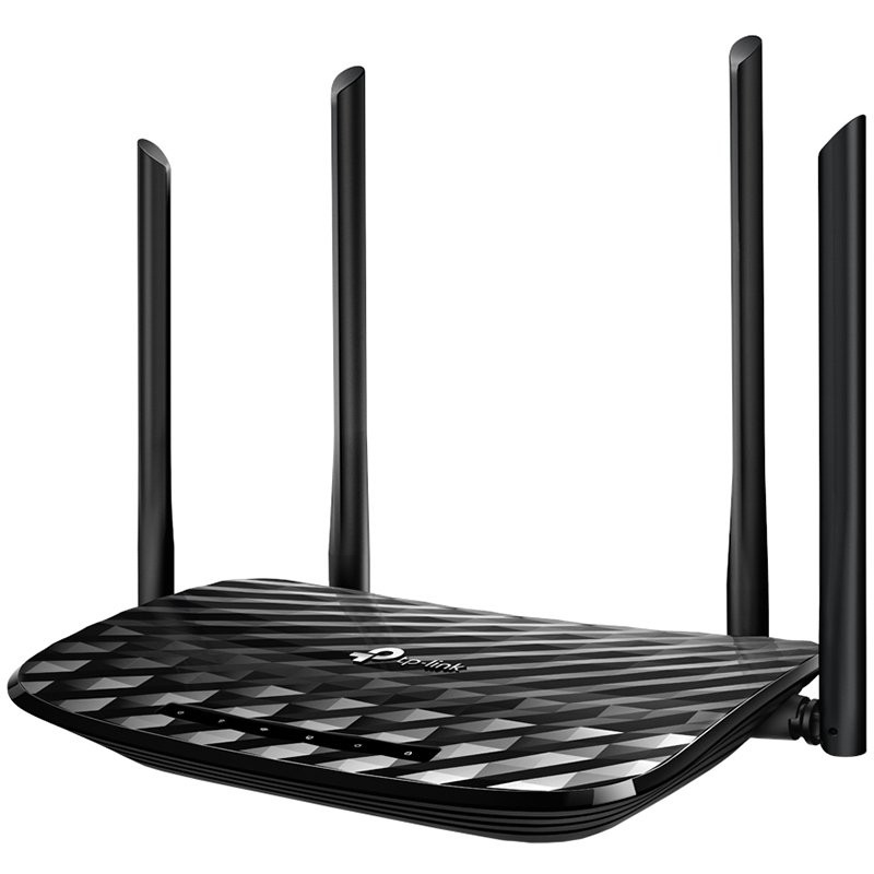 AC1200 Dual-band Wi-Fi gigabit router, up to 867 Mbps at 5 GHz + up to 300 Mbps at 2.4 GHz, support for 802.11ac/n/a/b/g standards, Wi-Fi On / Off buttons, 5 Gigabit ports, 4 fixed antennas, 1 USB 2.0 for connecting external drives / FTP / Media serv - Slika 2