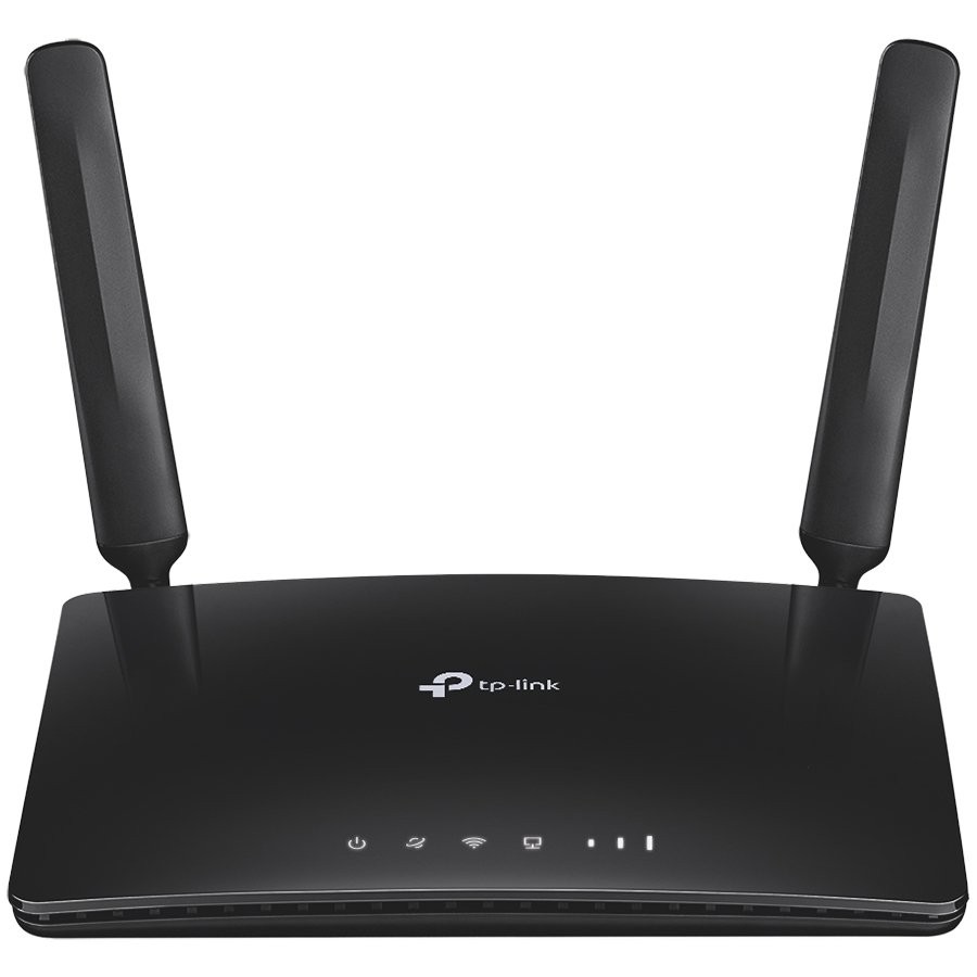 AC750 Wireless Dual Band 4G LTE Router, internal unlocked 4G/3G Modem, support LTE (FDD/TDD)/DC-HSPA+/HSPA+/HSPA/UMTS/EDGE/GPRS/GSM, with 3 10/100Mbps LAN ports and 1 10/100Mbps LAN/WAN port, 300Mbps at 2.4GHz + 433Mbps at 5GHz, 802.11a/b/g/n/ac, 3 i