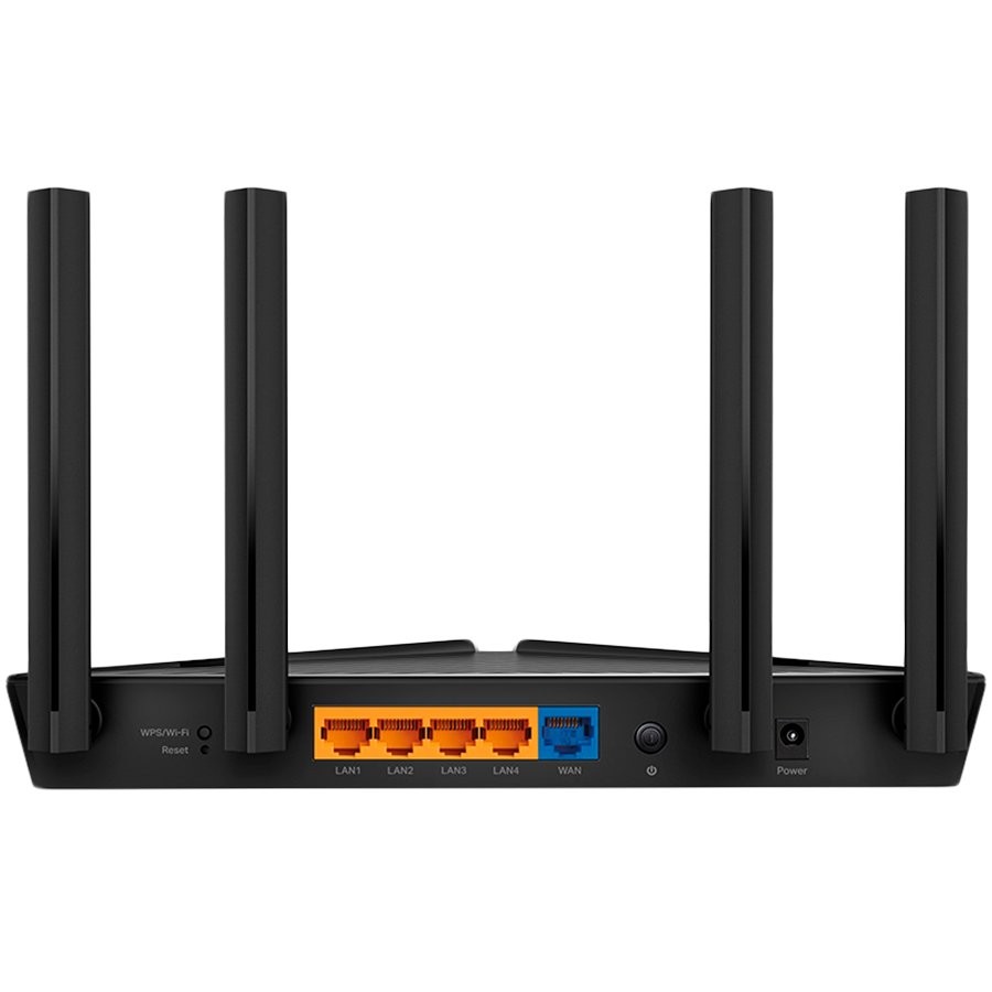 TP Link AX1800 Dual-Band Wi-Fi 6 Router, 1.8 Gbps Wi-Fi, 4× Fixed Antennas, 1× Gigabit WAN Port, 4× Gigabit LAN Ports, Network Security: SPI Firewal, Access Control IP & MAC Binding, Application Layer Gateway, IPv4 IPv6 protocols, OneMesh™ Supported - Slika 3