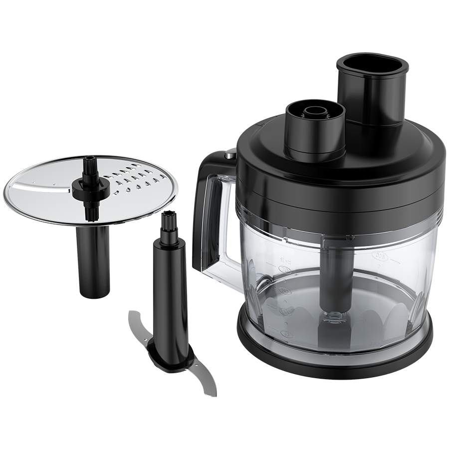 AENO Hand Blender HB3: 1000W, Smooth speed control, 0.5L Chopper, 2L Food processor, Whisk, 0,6L Measuring jar - Slika 8