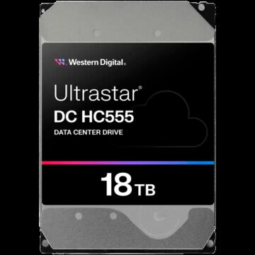 HDD Server WD/HGST ULTRASTAR DC HC555 (3.5’’, 18TB, 512MB, 7200RPM, SAS 12Gb/s, 512E SE P3) SKU: 0B47747