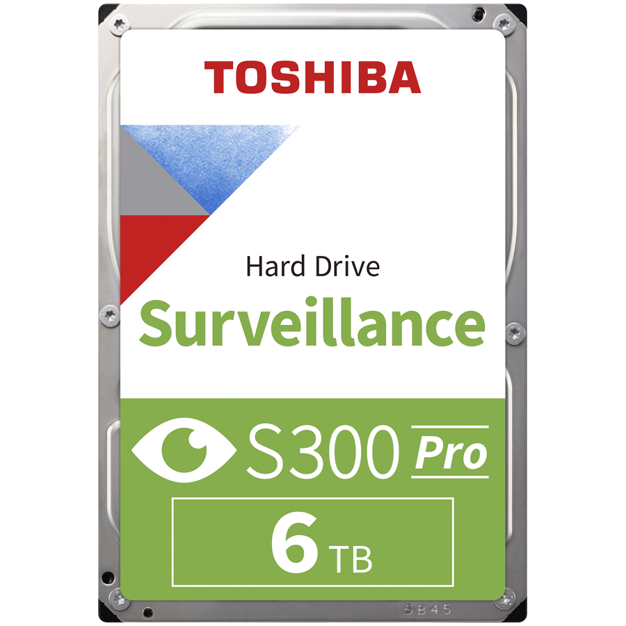 HDD Video Surveillance TOSHIBA S300 PRO 6TB CMR, 3.5'', 512MB, 7200RPM, SATA, 64 cameras, 24/7, TBW: 300 - Slika 2