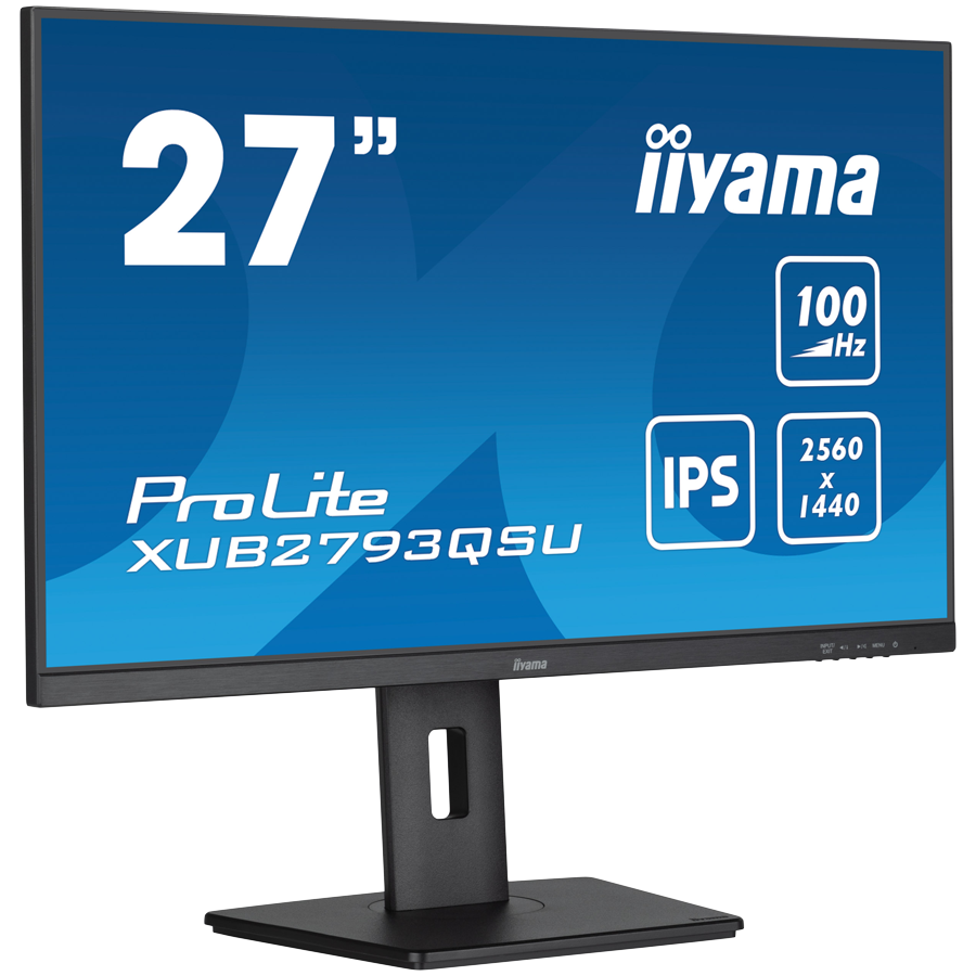 IIYAMA Prolite XUB2793QSU-B7 Business Monitor - 68.65 cm (27''), WQHD (2560x1440), IPS LED, 100Hz, 300 cd/m², matte / black - Slika 2
