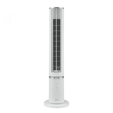 Aroma Tower fan, 45W, Fully Detachable for Easy Cleaning, Built-in Essential Oil Diffuser, Air flow: 38.3 m3/min, 2 Wind modes - Normal/Sleeping, 4 speed settings, 7h timer, Multi-angle Remote control, Oscillation 70, white color, 1032x275x275