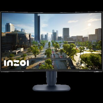 Monitor Alienware 32 Gaming Monitor AW3225DM Curved, 2560x1440, QHD, 180Hz, VA Antiglare, 16:9, 3000:1, 400 cd/m2, AMD FreeSync + VESA, 4ms/2ms/1ms, 178/178, DP, 2x HDMI, 2xUSB-A, USB-B, Tilt, Height Adjust, 3Y