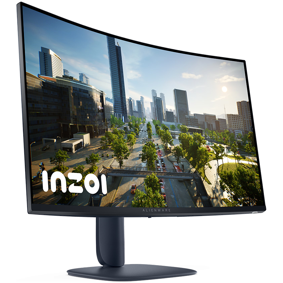 Monitor Alienware 32 Gaming Monitor AW3225DM Curved, 2560x1440, QHD, 180Hz, VA Antiglare, 16:9, 3000:1, 400 cd/m2, AMD FreeSync + VESA, 4ms/2ms/1ms, 178/178, DP, 2x HDMI, 2xUSB-A, USB-B, Tilt, Height Adjust, 3Y - Slika 2