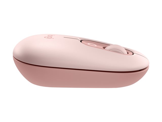 Mouse Roz Logi LOGI POP Mouse with emoji - ROSE
