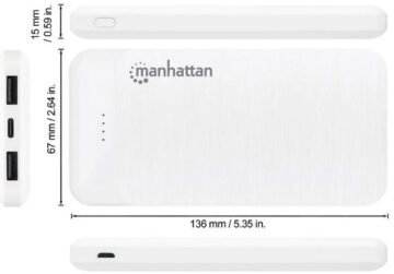 Manhattan powerbank 10000mAh