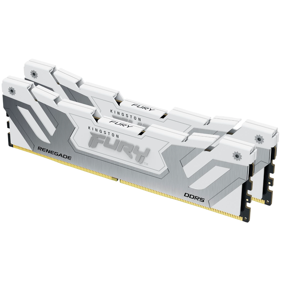 Kingston 48GB 8400MT/s DDR5 CL40 CUDIMM (Kit of 2) FURY Renegade White XMP, EAN: 740617346831