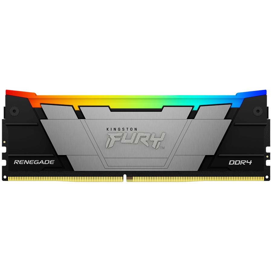 Kingston 64GB 3600MT/s DDR4 CL16 DIMM (Kit of 4) 1Gx8 FURY Renegade RGB