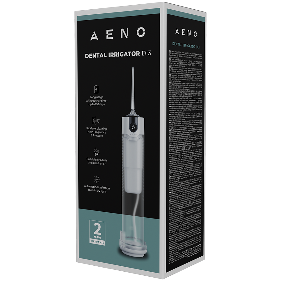 Dental Irrigator with Magnetic nozzles: 3.7V, 8W, 2500mAh, 240ML - Slika 6