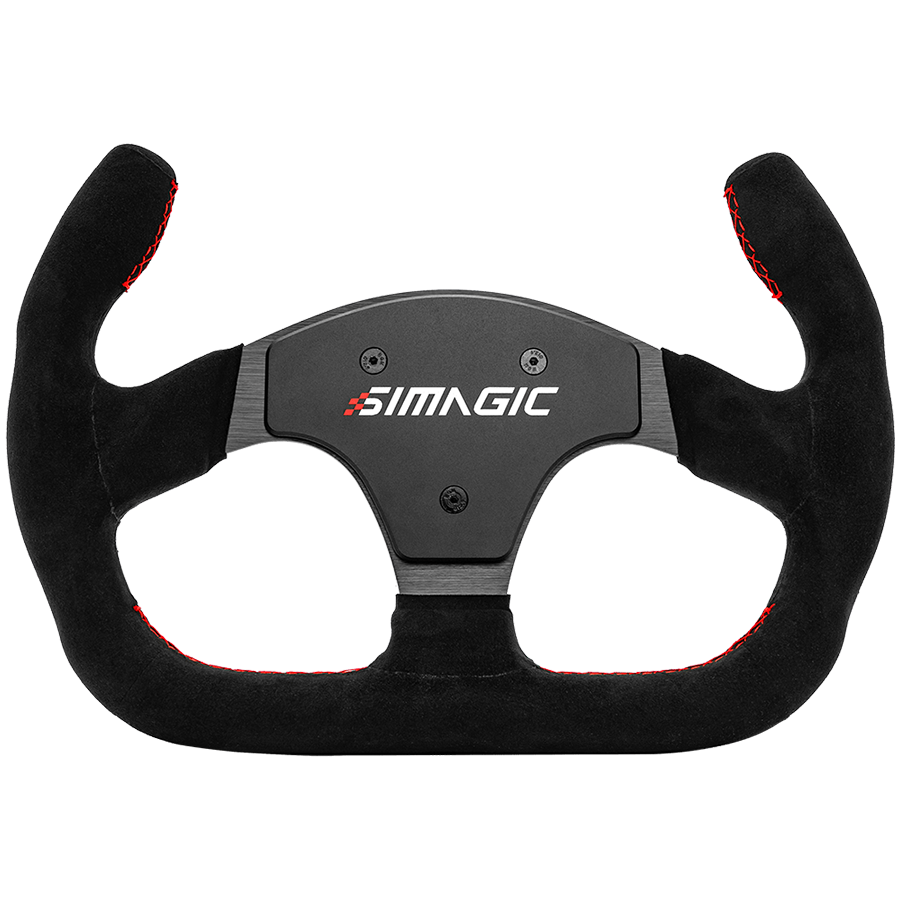 SIMAGIC C-Shaped Steering Wheel Rim 325mm without HUB, alcantara