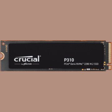 CRUCIAL P310 4TB PCIe Gen4 2280 NVMe M.2 SSD