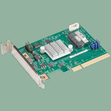 Supermicro AOC-SLG4-2E4T Dual-Port Gen-4 Internal NVMe Host Bus Adapter