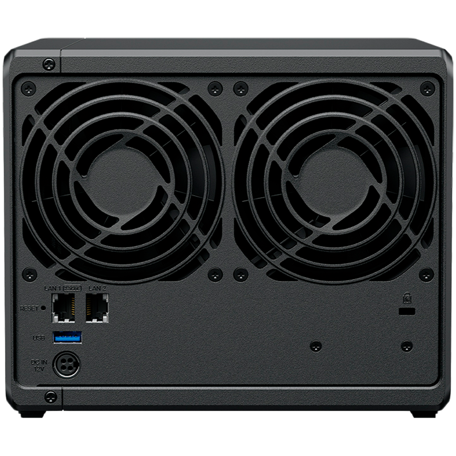 Synology DiskStation DS425+ Tower, 4-Bays 3.5'' SATA HDD/SSD, 2 x M.2 2280 NVMe SSD slot, CPU Intel Celeron J4125 4-core 2.0 GHz, 2 GB DDR4 non-ECC SODIMM, 1x RJ-45 2.5 GbE LAN, 1x RJ-45 1GbE LAN Port; 2x USB 3.2; 2.18 kg; 3yr warranty - Slika 4