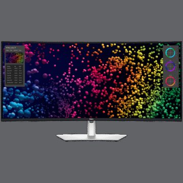 Monitor DELL UltraSharp U4025QW 40" Curved, 5120x2160, WUHD, 120Hz, IPS Antiglare, 21:9, 1000:1, 450 cd/m2, 8ms/5ms, 178/178, DP, HDMI, 2xTHB4, 3xUSB-C, 5xUSB-A, RJ-45, Audio line out, 2x 9W Speakers, Tilt, Swivel, Height Adjust, 3Y