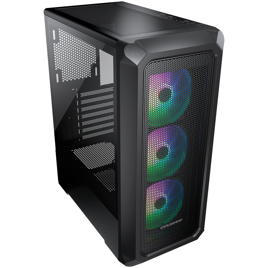 COUGAR Archon 2 Mesh RGB PC Case, Mid Tower, Black - Slika 2
