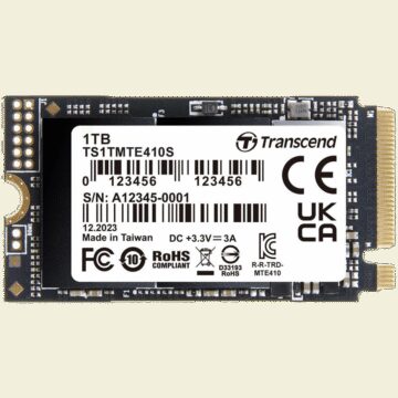 Transcend 1TB, M.2 2242,PCIe Gen4x4, NVMe, 3D TLC