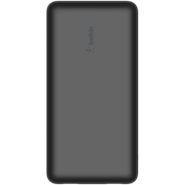 BELKIN 20K POWER BANK, USB-A & C 15W, BLACK