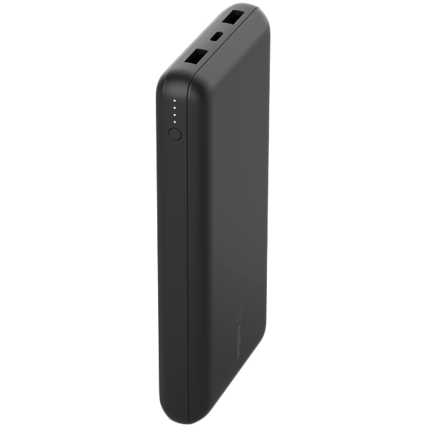 BELKIN 20K POWER BANK, USB-A & C 15W, BLACK - Slika 2