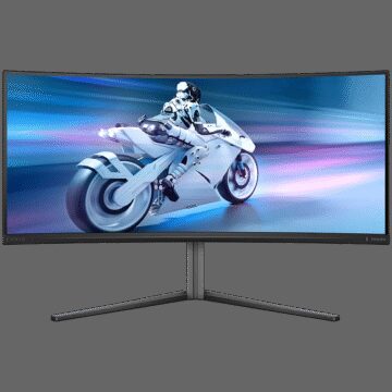 Philips Monitor Evnia 34M2C6500/00 34'' QD-OLED, 21:9, 3440x1440 (UltraWide QHD), 175Hz, 0.03ms, 250 cd/m² (SDR), 1000 cd/m² (HDR), 1,000,000:1, 2x HDMI 2.0, DisplayPort 1.4, 4x USB 3.2, Dark Slate Design, Adaptive-Sy