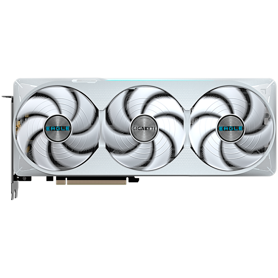 GIGABYTE Video Card NVIDIA GeForce RTX 5070 Ti EAGLE OC ICE SFF 16G (16GB GDDR7/256bit, PCI-E 5.0, Recommended PSU 750W, 3xDP, 1xHDMI) ATX white - Slika 2