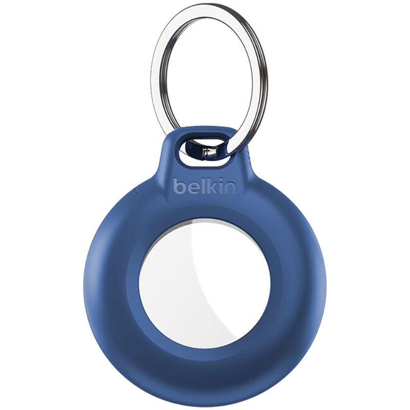 BELKIN Secure Holder - Airtag - Waterproof Keyring - 1 Pack, Blue