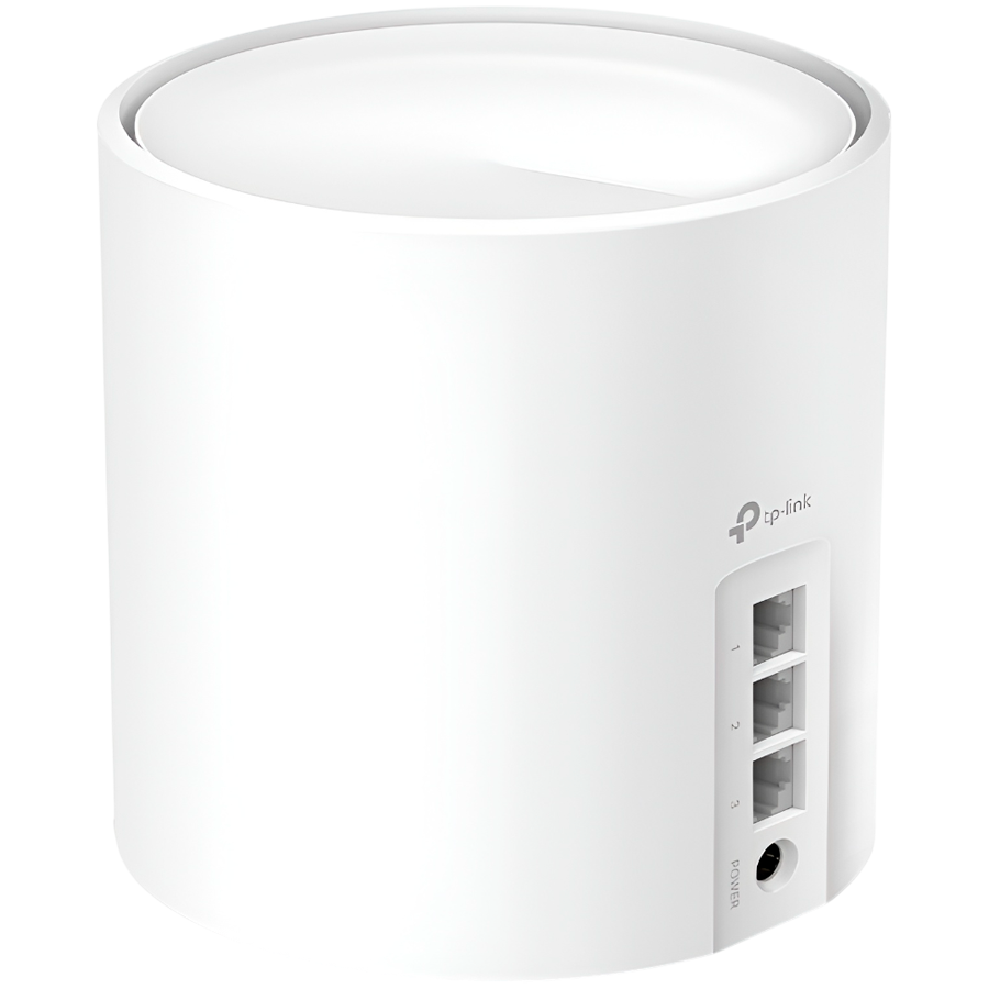AX3000 Whole Home Mesh Wi-Fi 6 System, 2 unitsSPEED: 574 Mbps at 2.4 GHz + 2402 Mbps at 5 GHzSPEC: 2Г— Internal Antennas, 3Г— Gigabit Ports (WAN/LAN auto-sensing), 2 Streams and HE160 for 5GHzFEATURE: Deco App, Router/AP Mode, IPv6, IPTV, HomeShiel - Slika 2