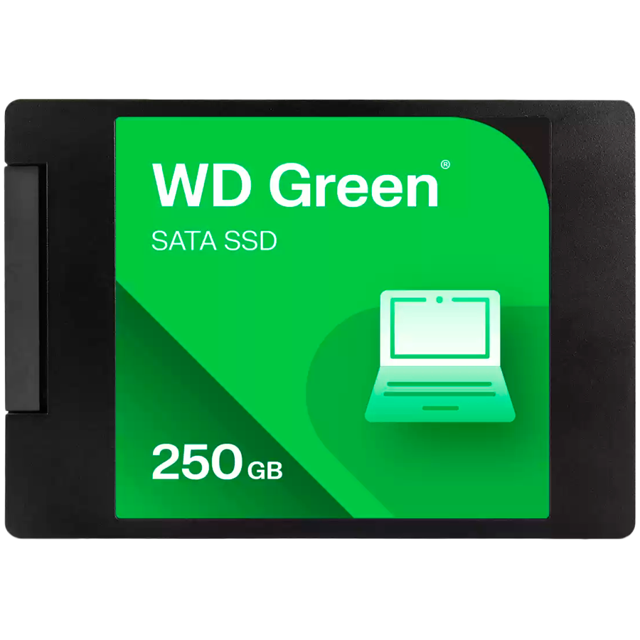 SSD POWERED BY SANDISK WD Green (2.5'', 250GB, SATA 6Gb/s)