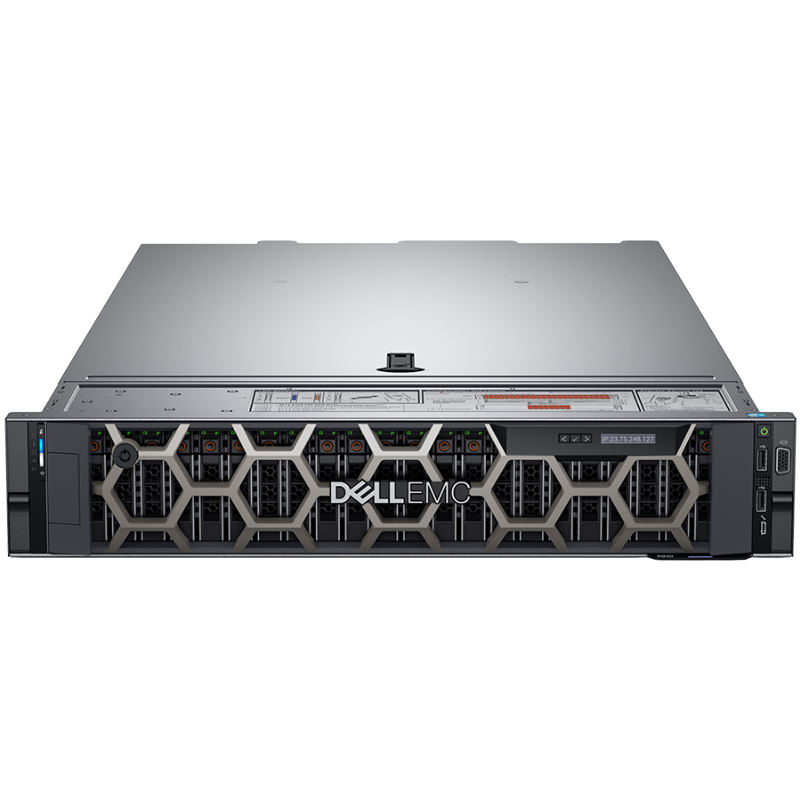 DELL EMC PowerEdge R550, 16x2.5", Intel XS 4309Y (2.8G, 8C/16T, 10.4GT/s, 12MB, Turbo, HT (105W)), 16GB RDIMM 3200MT/s, 480GB SSD SATA HP, PERC H755, iDRAC9 Enterprise, Dual RPS 1100W, TPM 2.0 V3, BCM 57412 DP, Sliding Rails, 3Y NBD