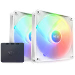 NZXT 2x F140 RGB Core bijeli + RGB kontroler