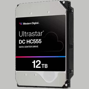 HDD Server WD Ultrastar DC HC555 12TB 512e SE, 3.5", 512MB, 7200 RPM, SATA, NP3, SKU: 0B48720