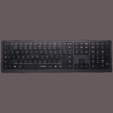 CLEVETURA CLVX 1 Touch-On-Keys AI Bežična Tipkovnica, ANSI US Windows raspored, Aluminijsko kućište, Interaktivni RGB, podrška za Windows/Linux/MacOS