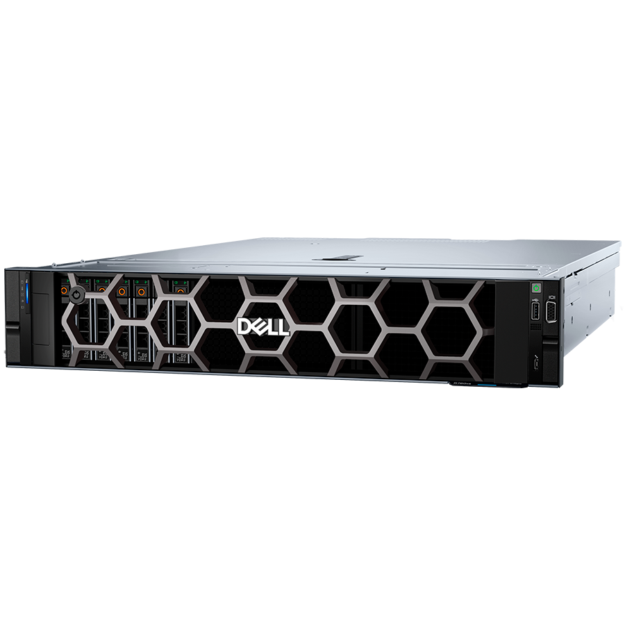DELL EMC PowerEdge R760xs, 12x3.5", Intel Xeon Silver 4514Y (2.0G, 16C/32T, 30MB), 32GB RDIMM 5600MT/s, 480GB SSD SATA RI, PERC H755, iDRAC9 Enterprise, Dual 700W PSU, TPM 2.0 V6, BCM 5720 Dual Port 1GbE, Sliding Rails, No OS, 3Y PS NBD