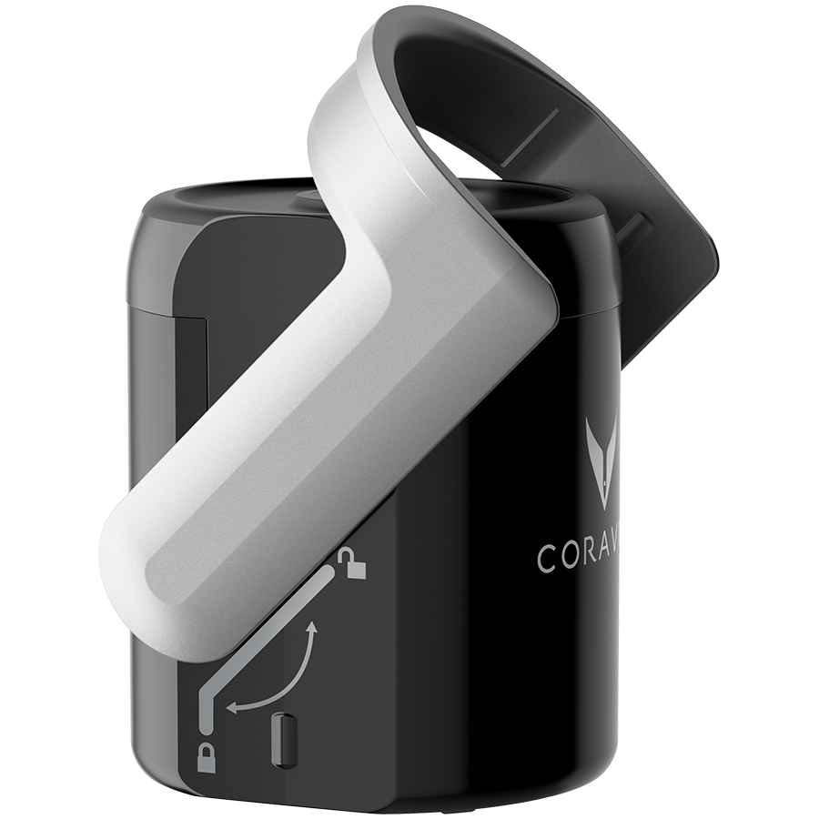 CORAVIN Sparkling Wine Preservation System - Black/Silver - new - Slika 10