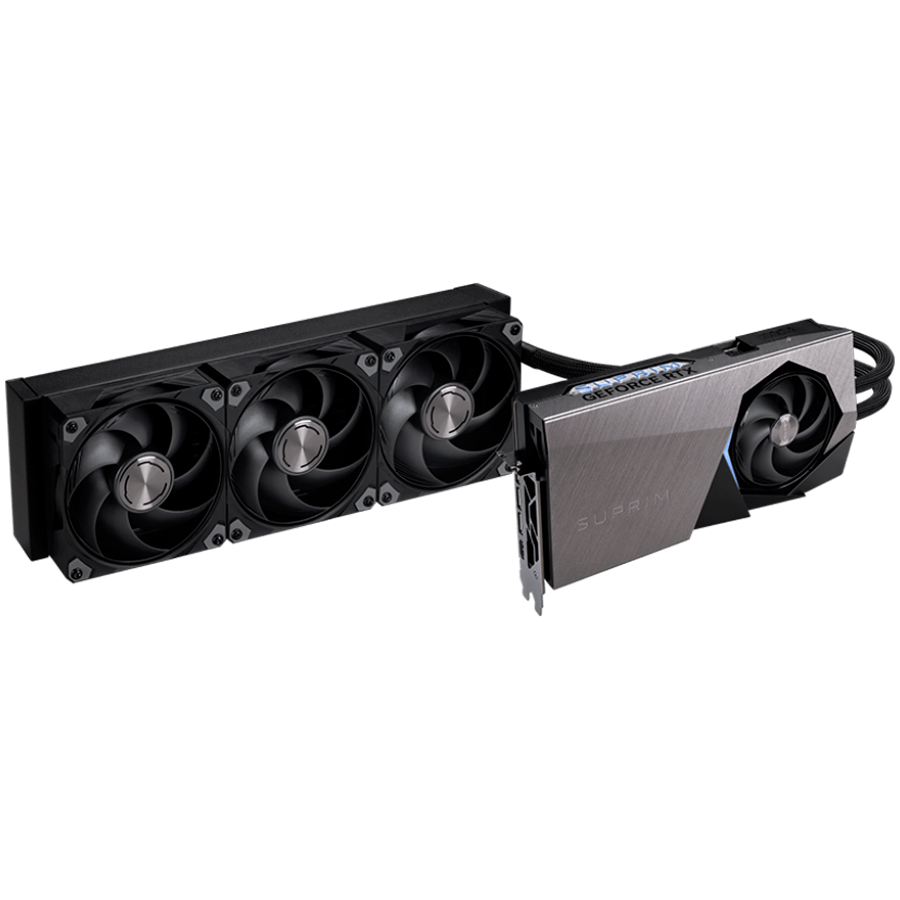 MSI Gaming RTX 5090 32G SUPRIM LIQUID SOC Graphics Card (32GB GDDR7, 512-bit, Extreme Performance: 2580 MHz, DisplayPort x3 2.1a, HDMI 2.1b, NVIDIA Blackwell) - Slika 2