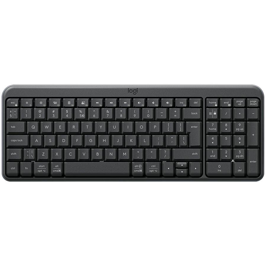 LOGITECH MK250 - GRAPHITE - 2.4GHZ/BT - Croatian layout