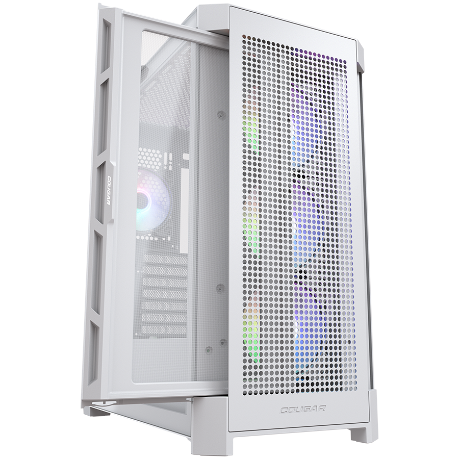 COUGAR AIRFACE PRO RGB PC Case, Mid Tower, White - Slika 3