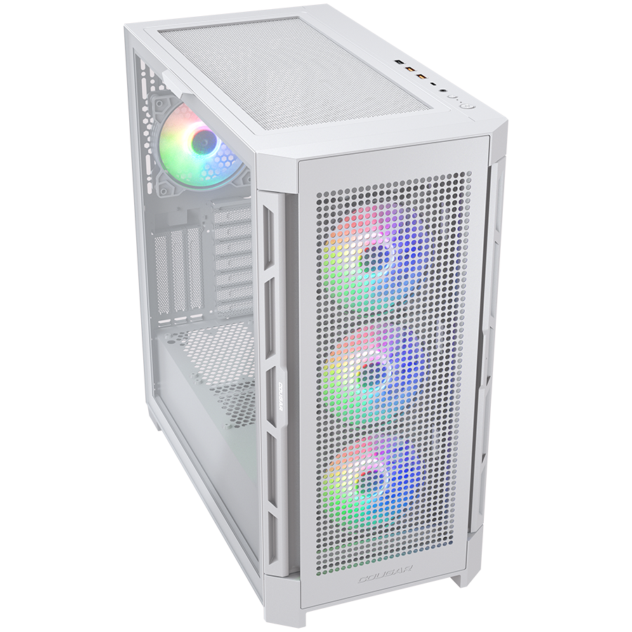 COUGAR AIRFACE PRO RGB PC Case, Mid Tower, White - Slika 6