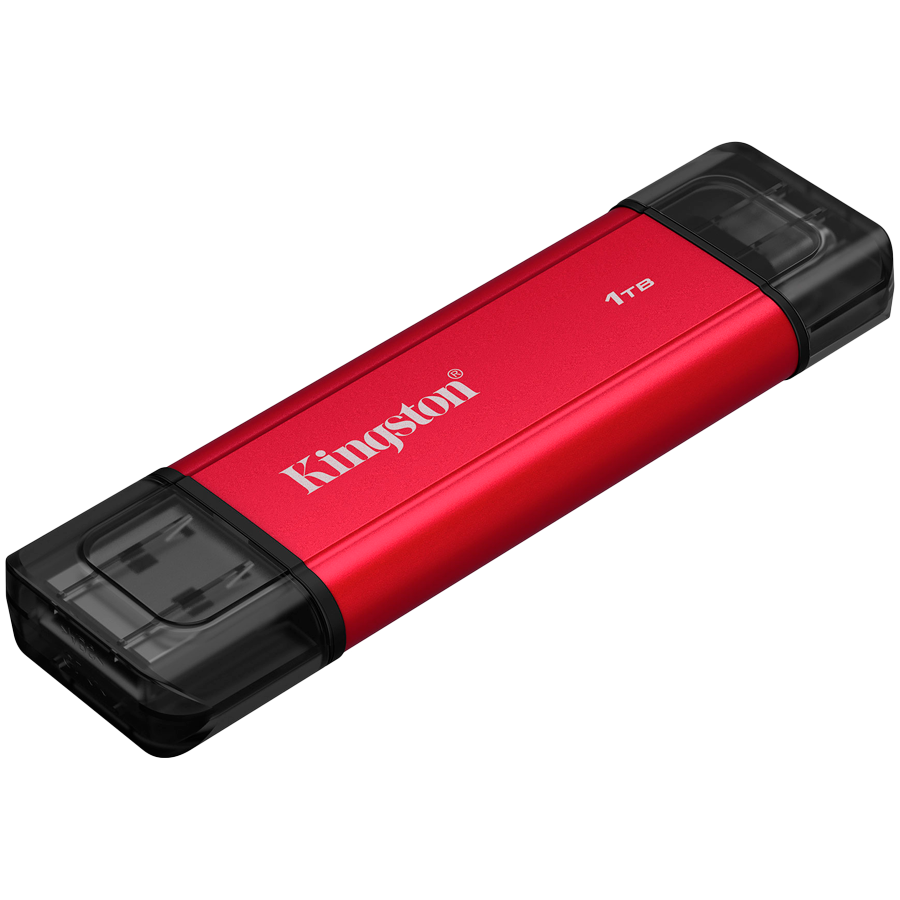 Kingston 1TB Dual USB-A/C Portable SSD, Up to 1050MB/s USB 3.2 Gen 2 - Slika 3