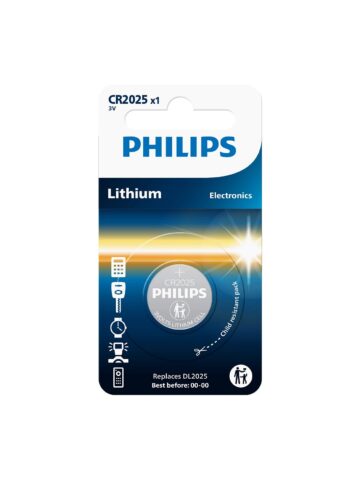 Philips baterija CR2025