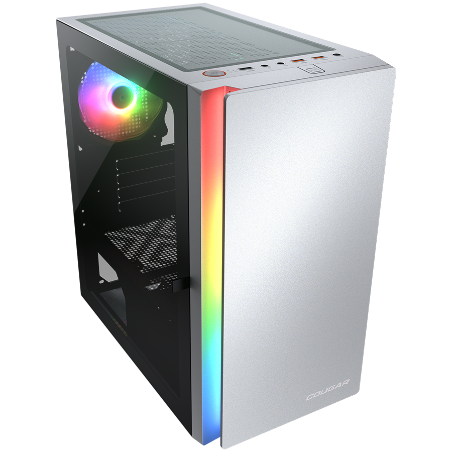 COUGAR PURITY RGB PC Case, Mini Tower, White - Slika 3
