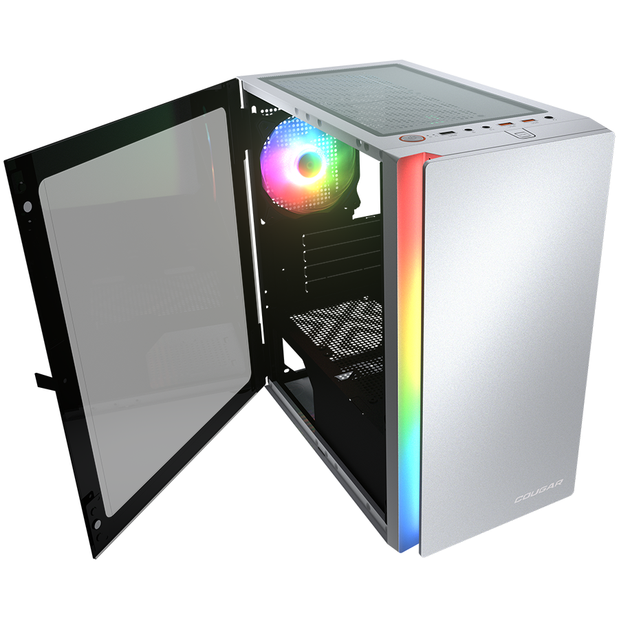 COUGAR PURITY RGB PC Case, Mini Tower, White - Slika 8
