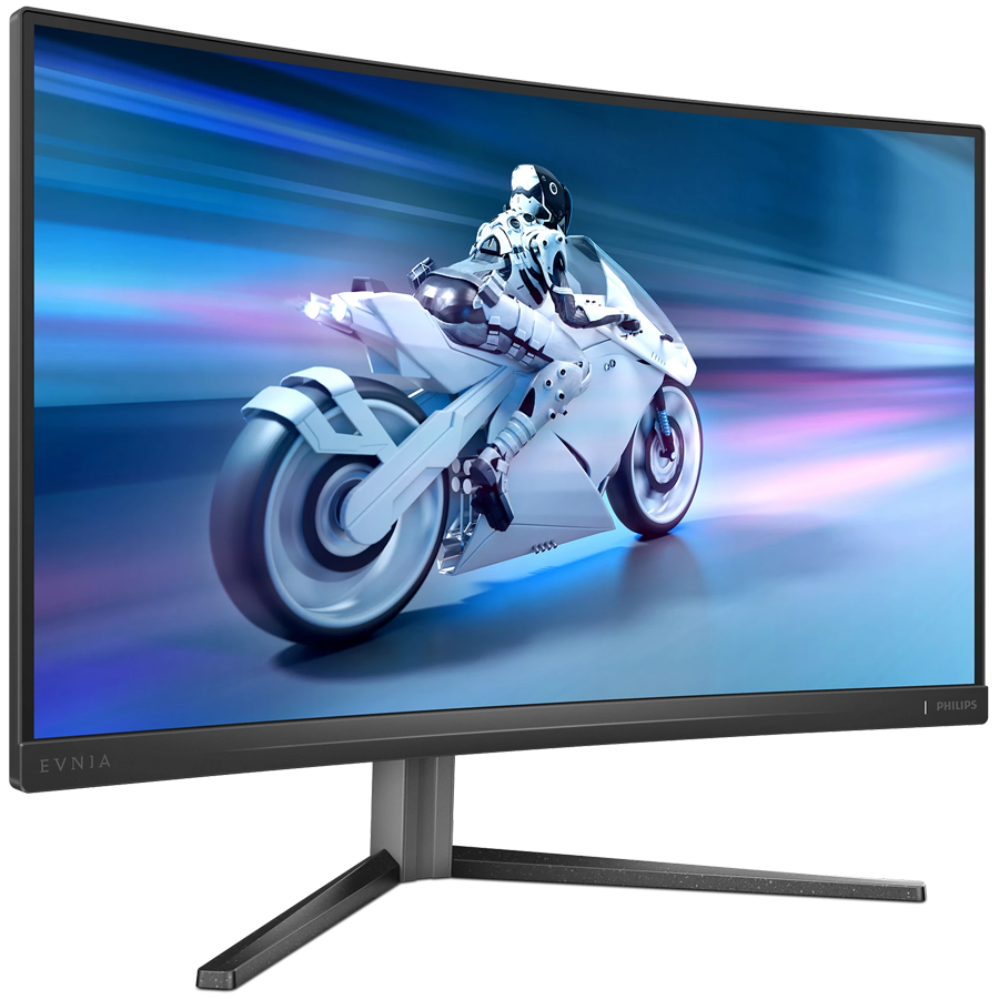 Philips Monitor Evnia 5000 27M2C5200W 27'' Curved VA, 1920x1080 (Full HD), 280Hz, 0.3ms, 300 cd/m², 4000:1, HDR10, 2x HDMI, DisplayPort, Height Adjustable, 3-year warranty - Slika 2