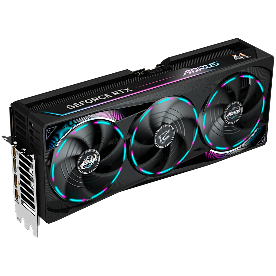 GIGABYTE Video Card NVIDIA AORUS GeForce RTX 5090 MASTER 32G (32GB GDDR7/512bit, PCI-E 5.0, Recommended PSU 1000W, 16Pin Power connector, 3x DP, 1x HDMI) Black - Slika 2