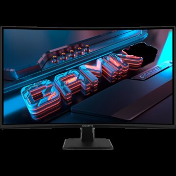 Gigabyte 31.5'' 2560 x 1440 (QHD), VA 1500R, 180Hz, 120% sRGB ,1ms, 250 cd/m2, 3500:1, FreeSync Premium, HDR Ready, HDMI, DisplayPort
