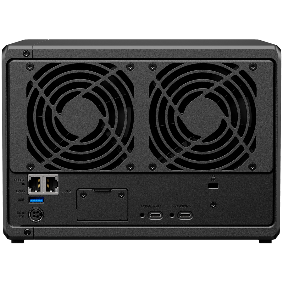 Synology DiskStation DS1525+ Tower, 5-Bays 3.5'' SATA HDD/SSD, 2 x M.2 2280 NVMe SSD slot, CPU AMD Ryzen V1500B 4-core 2.2 GHz, 8 GB DDR4 ECC SODIMM, 2x RJ-45 2.5 GbE LAN Port; 2x USB 3.2; 1 xUSB Type-C expansion port; 2.67 kg; 3yr warranty - Slika 13