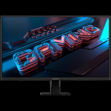 GIGABYTE GS27QA EU, 27" SS IPS, 2560 x 1440 (QHD), 300 cd/m2, 1000:1, 180Hz, HDMI, DisplayPort, AMD FreeSync, HDR Ready, Tilt