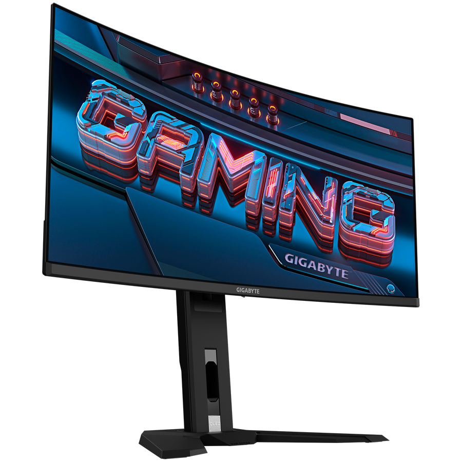 Gigabyte MO34WQC2 EK, 34" 3440 x 1440 (WQHD), QD-OLED, 0.03ms GTG, 240Hz, HDR True Black 400, ClearMR 13000, HDMI, DP, USB Type C, USB 3.2, Speakers, Tilt, Swivel, Height adjustment, VESA - Slika 2