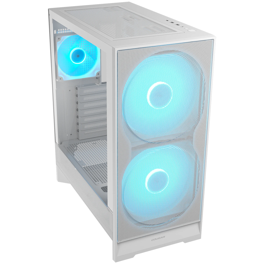 COUGAR AIRFACE 180 PC Case, Mid Tower, White - Slika 2